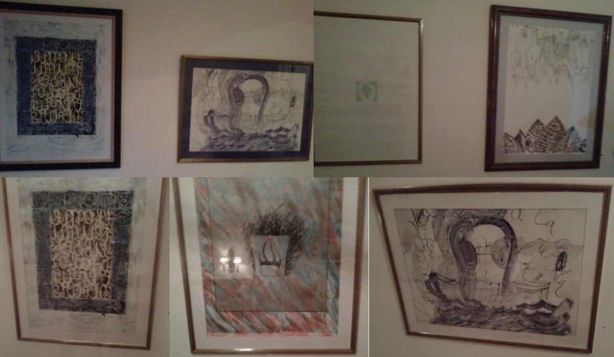 7 GRABADOS DE LA SERIE  DEL IV SIMPOSIUM INTERNACIONAL DE OFFSET DE ARTE
