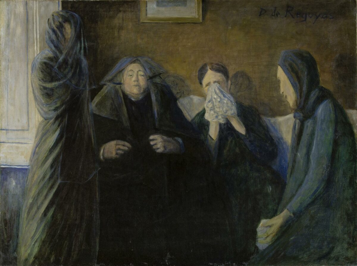 Visita de pésame