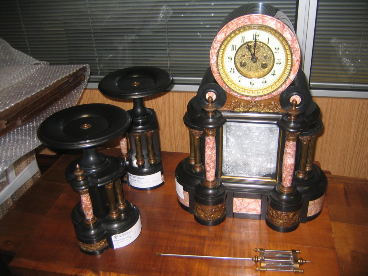 Reloj francés de mercurio, Desconocido