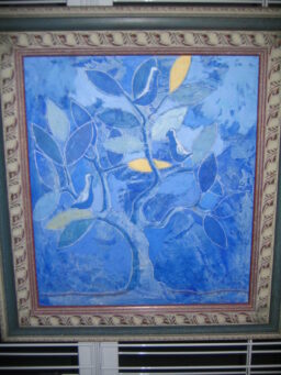 Árbol azul