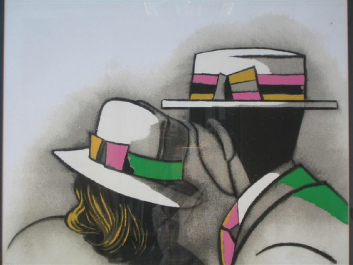 Pareja con sombrero