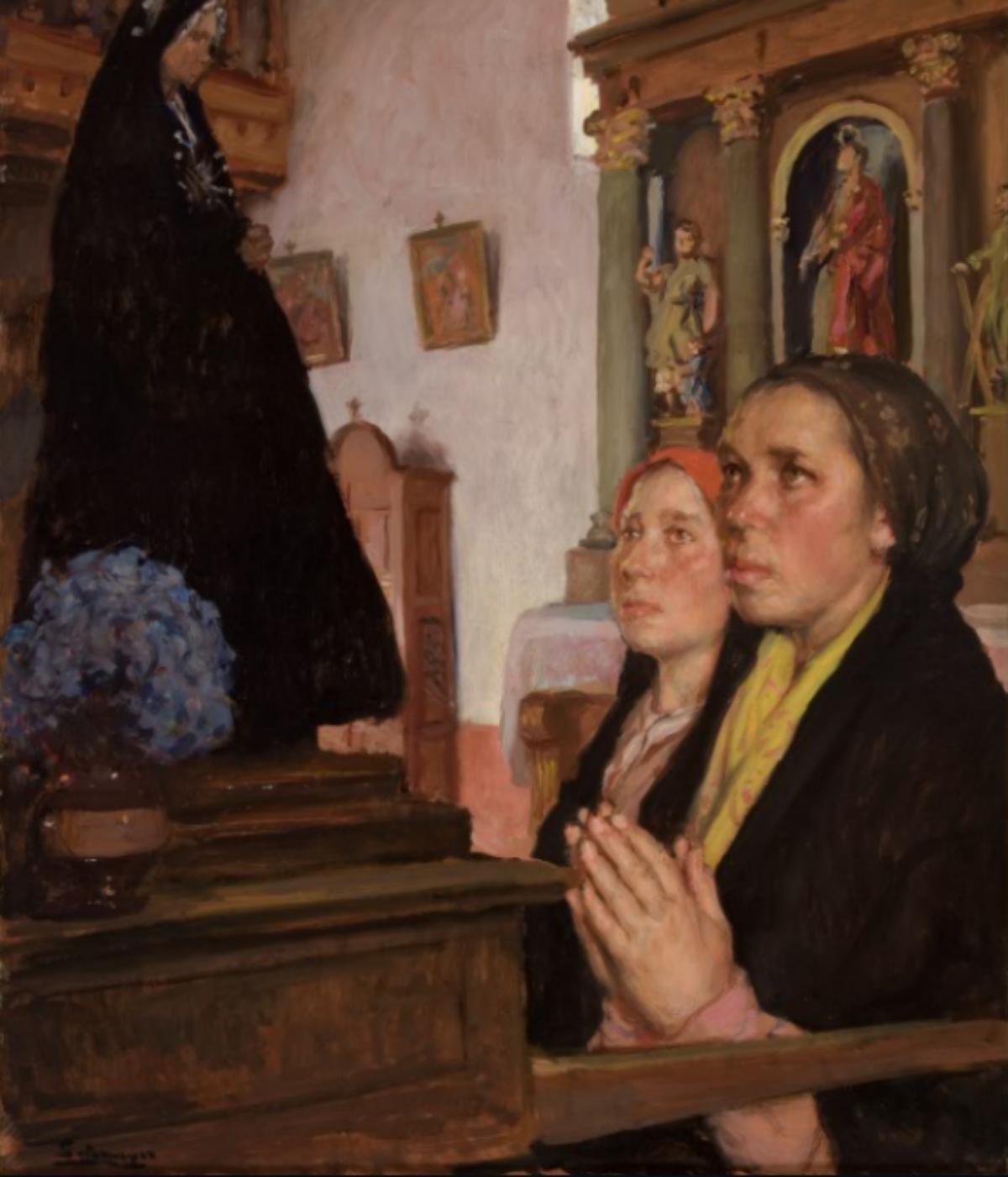 Orando a la Dolorosa