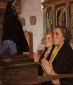 Orando a la Dolorosa