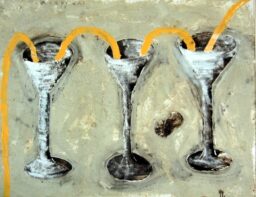 Copas en amarillo