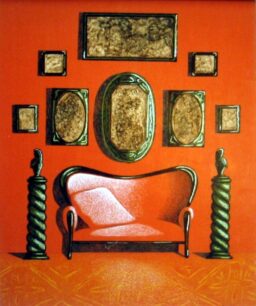 Interior rojo