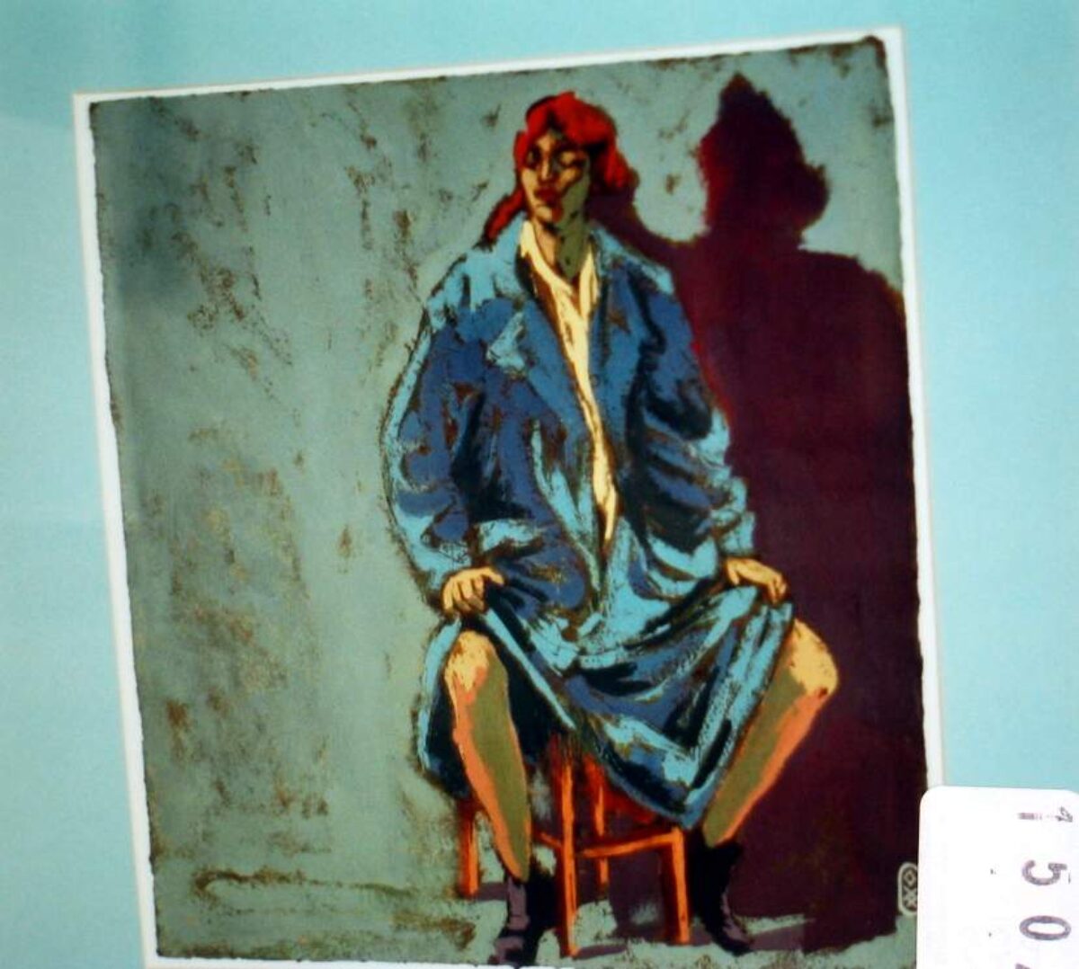 Mujer sentada, Gómez-Chao, Xurxo