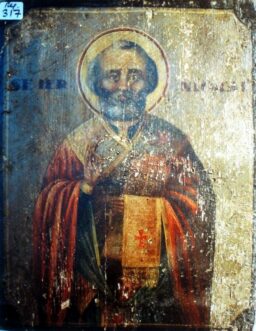 Santo en bendición
