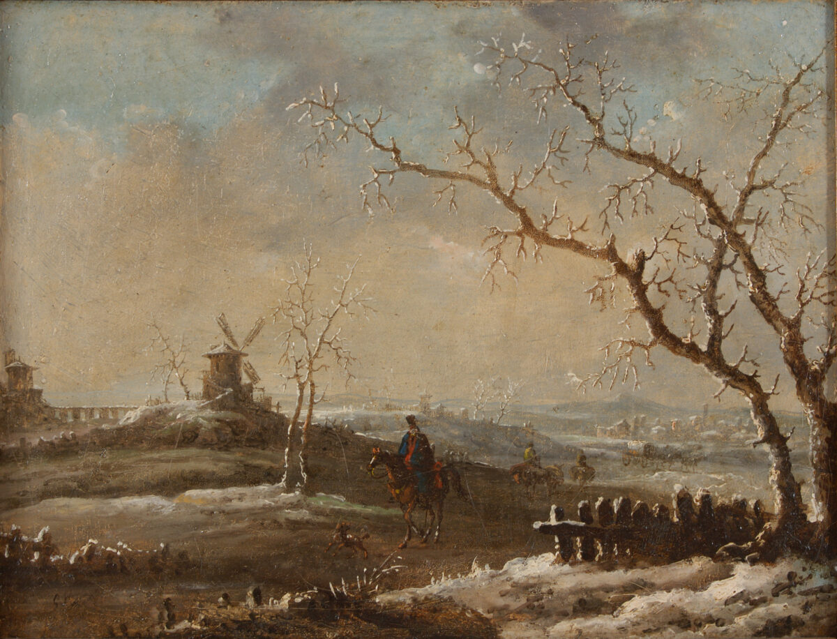 Invierno, Pérez Villaamil, Genaro